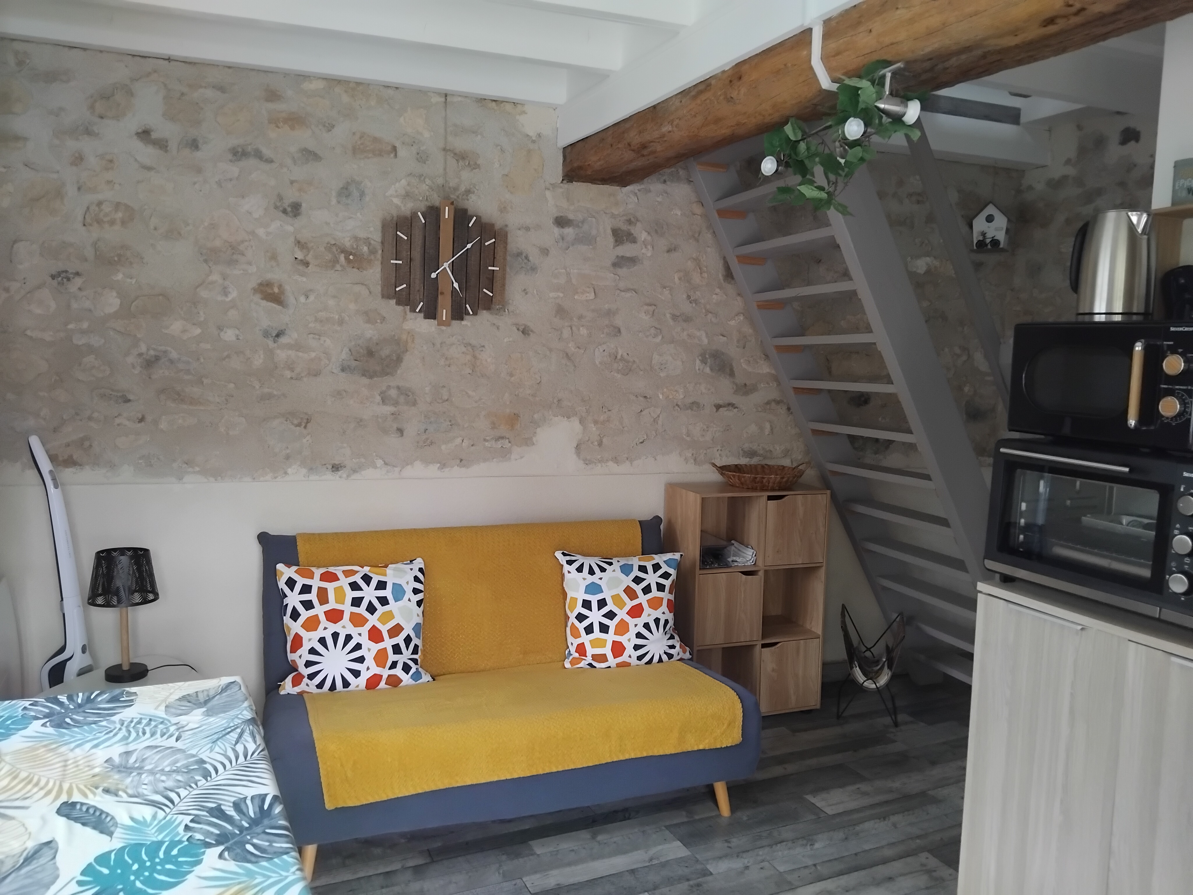 Pièce principale du gîte